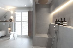 Modernes Baddesign - Lichtdurchflutete Eleganz und stilvolle Details