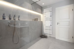 Modernes Baddesign - Lichtdurchflutete Eleganz und stilvolle Details